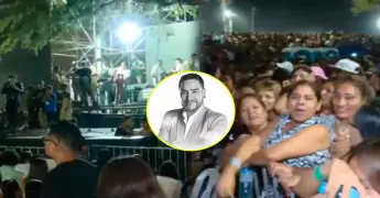 Se reanud el concierto de homenaje a Paul Flores.