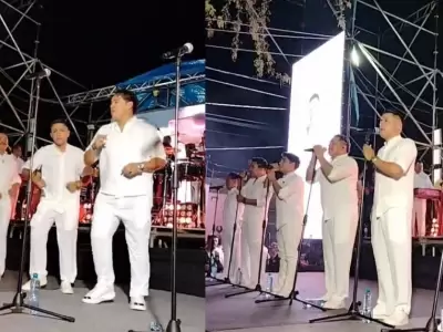 Se reanud el concierto de homenaje a Paul Flores.