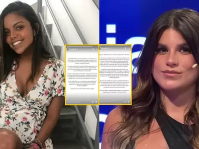 Johana Cubillas no se qued callada y desminti a Macarena Vlez por decir que la insult en la va pblica.