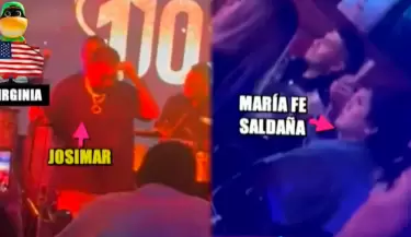 Mara Fe Saldaa vigila de cerca a Josimar en su concierto.