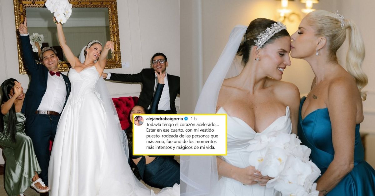 Y su hermana? Alejandra Baigorria publica fotos de su boda sin Thamara:  "Rodeada de las personas que amo" - Karibeña