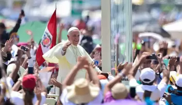 La visita del papa Francisco a Per