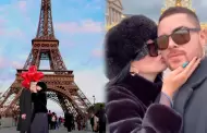 lvaro Rod y Samantha Batallanos se muestran ms enamorados que nunca en Pars: "Te amo"