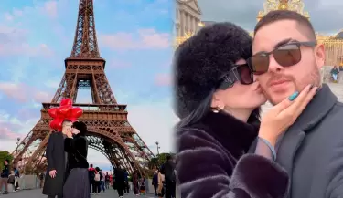 lvaro Rod y Samantha Batallanos se muestran enamorados en Pars