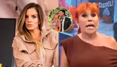 Alejandra Baigorria responde con todo a Magaly Medina por crticas a su boda.