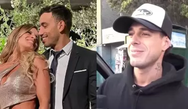Hugo García se mostró contento por el matrimonio de Alejandra Baigorria y Said Palao.