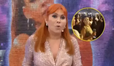 Magaly Medina crtico actitud de Tilsa Lozano en  concierto tras su divorcio.