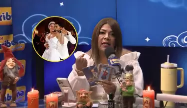 Soralla de los ngeles predijo todo lo que sucedi en la boda de Said y Alejandra Baigorria.