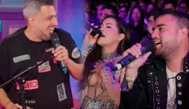 Ricardo Mendoza elogia a Csar BK y Estrella Torres tras cantar "Qudate" en HH