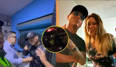 John Kelvin acaba en la comisaria tras ser acusado por Katty Rojas de robarle su celular.