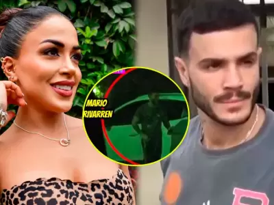 Mario Irivarren es captado pasando la noche en la casa de Onelia Molina