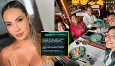 Pamela Lpez hizo fuerte pedido a sus nanas tras fotos con Cueva y Pamela Franco.