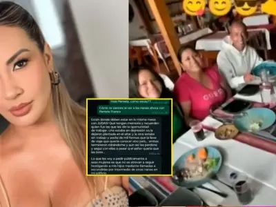 Pamela Lpez hizo fuerte pedido a sus nanas tras fotos con Cueva y Pamela Franco.