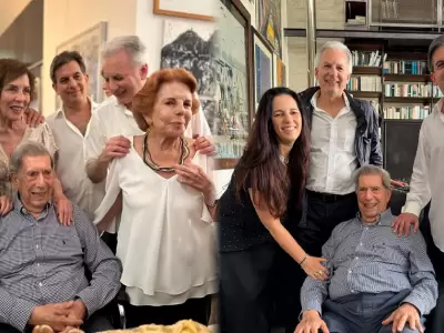 Mario Vargas Llosa volvi a Lima en sus ltimos meses de vida, revel su hijo.