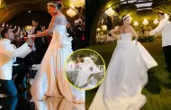 Said Palao sorprende con imgenes inditas de su boda con Alejandra Baigorria: "Qu semana, qu boda!"