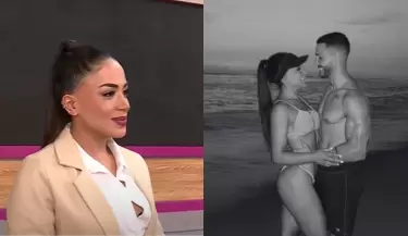 Onelia Molina felicita a Mario Irivarren