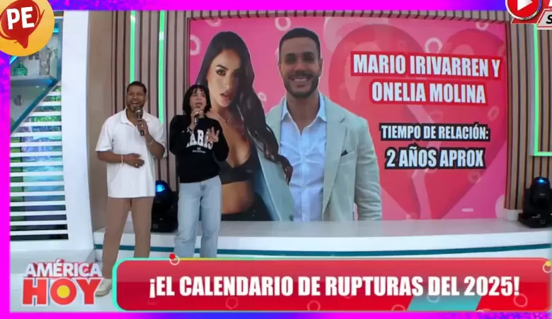 Valentino Palacios sobre ruptura de Mario Irivarren y Onelia Molina.