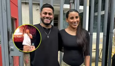 Bryan Torres sorprendi a todos al ser captado cantando y animando un evento cristiano.