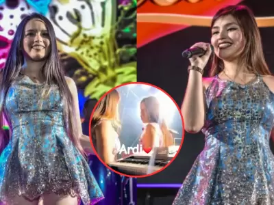 Kiara Lozano pelea con Milagros Daz en concierto de Corazn Serrano