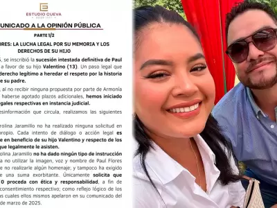 Viuda de Paul Flores toma acciones legales contra Armona 10.