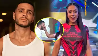 Onelia Molina dio tremenda cachetada a Mario Irivarren en 'EEG'