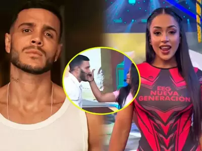 Onelia Molina dio tremenda cachetada a Mario Irivarren en 'EEG'