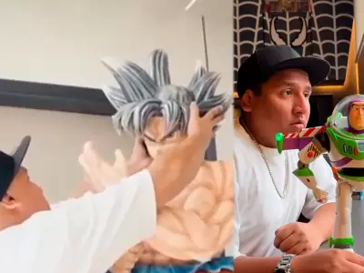 Jorge Luna sorprende con su coleccin de juguetes de lujo.