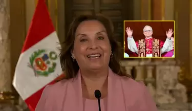 Dina Boluarte y su mensaje tras eleccin del papa Len XIV con DNI peruano.
