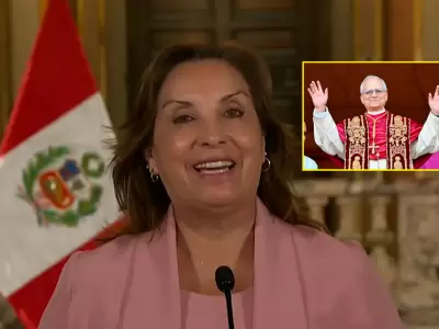 Dina Boluarte y su mensaje tras eleccin del papa Len XIV con DNI peruano.