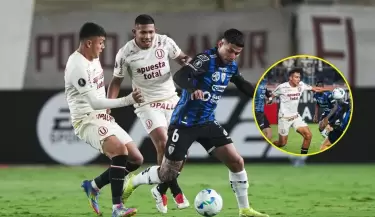 Universitario vs Independiente del Valle empat 1-1 por la Copa Libertadores 2025.
