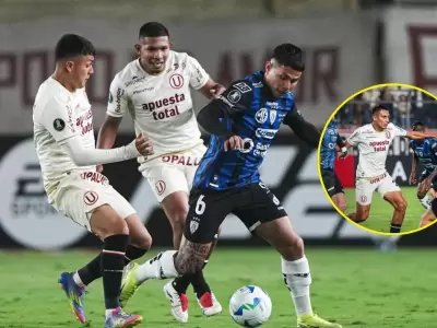 Universitario vs Independiente del Valle empató 1-1 por la Copa Libertadores 2025.