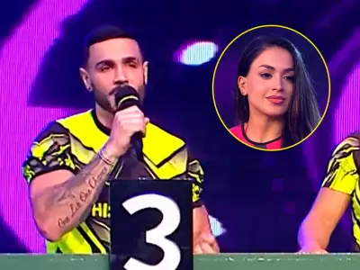 Mario Irivarren canta romntico tema y la reaccin de Onelia Molina lo dice todo.