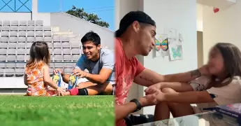Papa Len XIV comparte momento con el arzobispo de Lima Carlos Castillo.