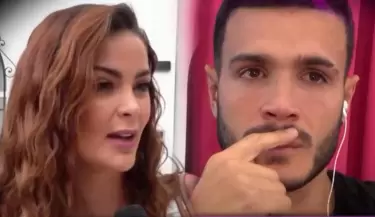 Laura Spoya chotea a Mario Irivarren