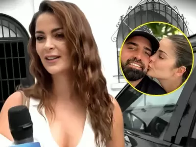 La exreina de belleza hablo sobre su supuesta crisis matrimonial.