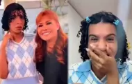 No lo puede creer! Valentino Palacios se emociona tras conocer a Magaly Medina y ella le contesta