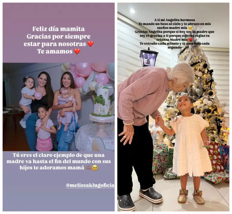 Samahara Lobatn dedica mensaje a su mam Melissa Klug.