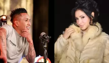 Christian Cueva halaga a Pamela Franco