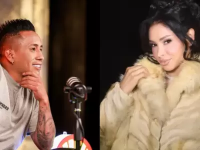 Christian Cueva halaga a Pamela Franco