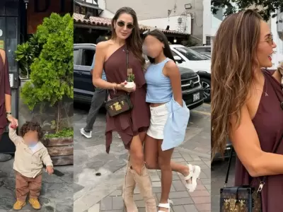 Ana Paula Consorte comparti fotos con sus hijos por el Da de la Madre.