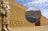 Terrible! Joven realiza pintas obscenas en el complejo arqueolgico de Chan Chan