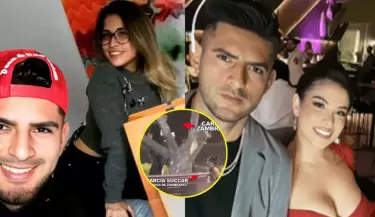Carlos Zambrano y su esposa estuvieron de fiesta.