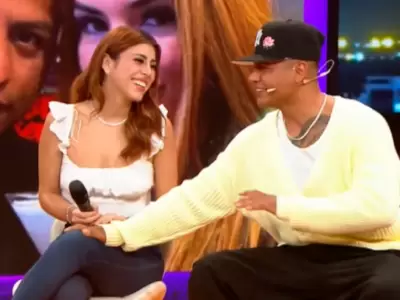 Jonathan Maicelo present a su nueva pareja en TV nacional.