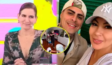 Gigi Mitre critica a Pamela Lpez por exponer a sus hijos jugando con Paul Michael