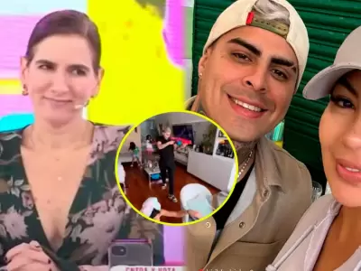 Gigi Mitre critica a Pamela Lpez por exponer a sus hijos jugando con Paul Michael