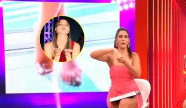 Tilsa Lozano defiende pies de Xiomy Kanashiro tras crticas de Metiche.