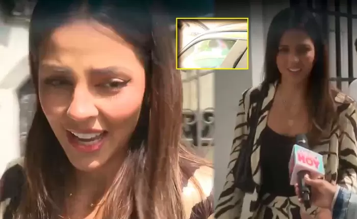 ¡Nuevo desplante! Luciana Fuster vuelve a evitar a "América Hoy" y les cierra puerta del carro (VIDEO)