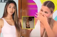 Delany Lpez se re a carcajadas cuando le preguntan por Xiomy Kanashiro: "Los pies"