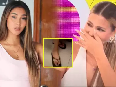 Delany Lpez se re a carcajadas cuando le preguntan por Xiomy Kanashiro