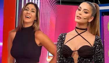 Tilsa Lozano responde si lleg a tener problemas con Laura Spoya en 'La Noche Habla'